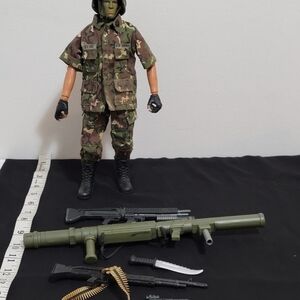1996 Hasbro Pawtucket GI Joe 12" Action Figure With Accessories